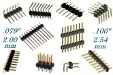 Male Pin Headers Breakaway