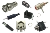 Audio PC & DC Power Mini DIN Coaxial RF Connectors