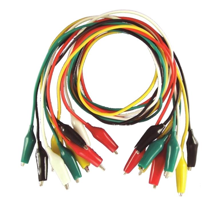 Multicolor Alligator Clip for Banana Plug Test Cable Probes Insulate Clamp R_pHH 