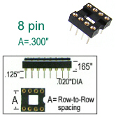 2 622-CG1 AUGAT 22 PIN 400 mil DIP Plug Adapter Sockets GOLD 5-1437515-2 NEW 
