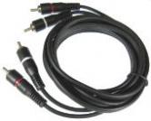 Dual RCA Stereo Audio Cable 6 ft