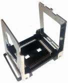 68 pin LCC IC Socket with Lid-Sink Thru Hole