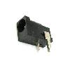 1.0mm DC power jack right angle PCB mount switched
