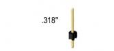 1x 1 Single pin Header .1"sp .318"MH
